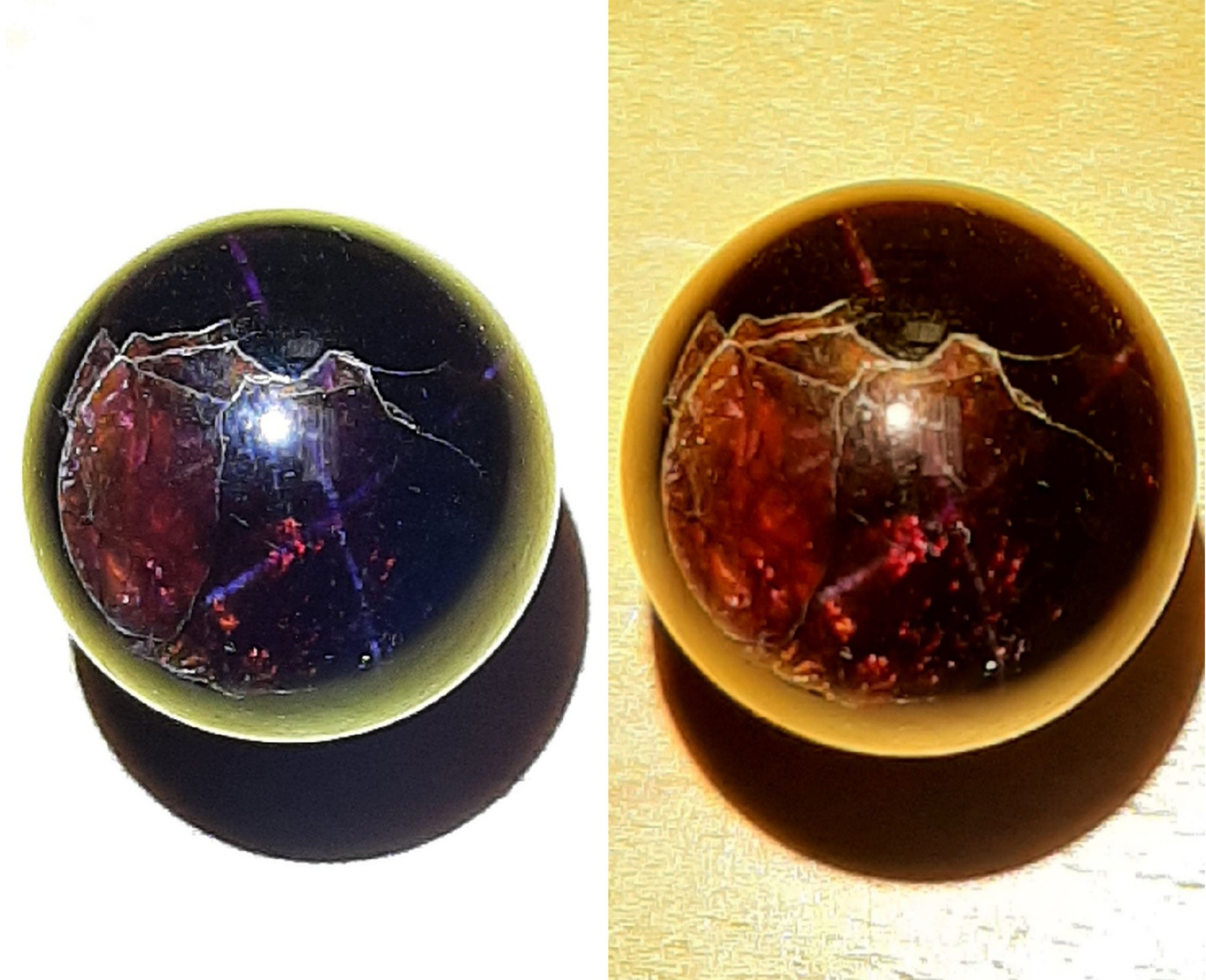 4-Ray Idaho Huckleberry Star Garnet Sphere | Huckleberry Star Garnet