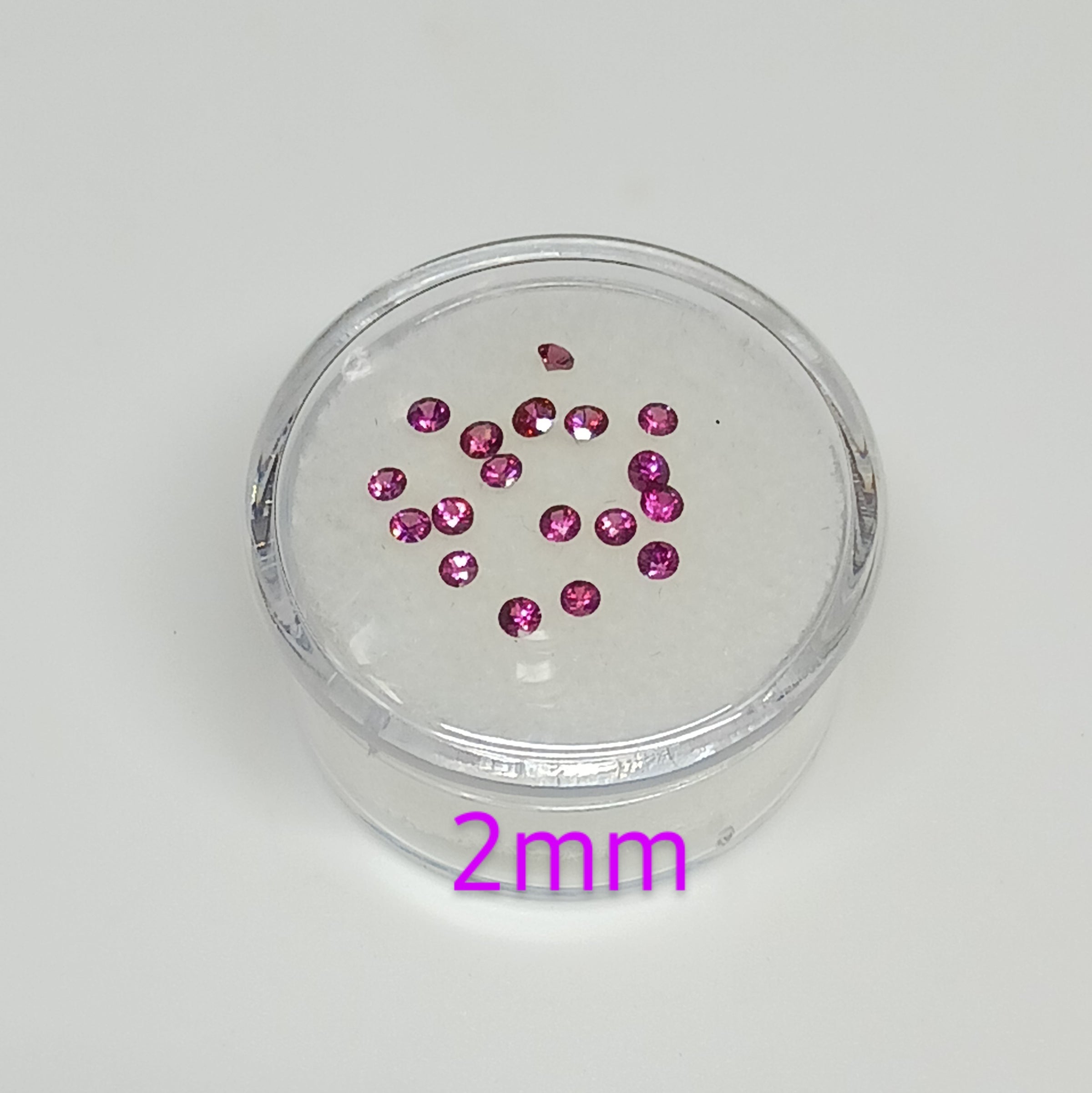 Huckleberry Garnet color shift SRB in 2mm to 6mm sizes