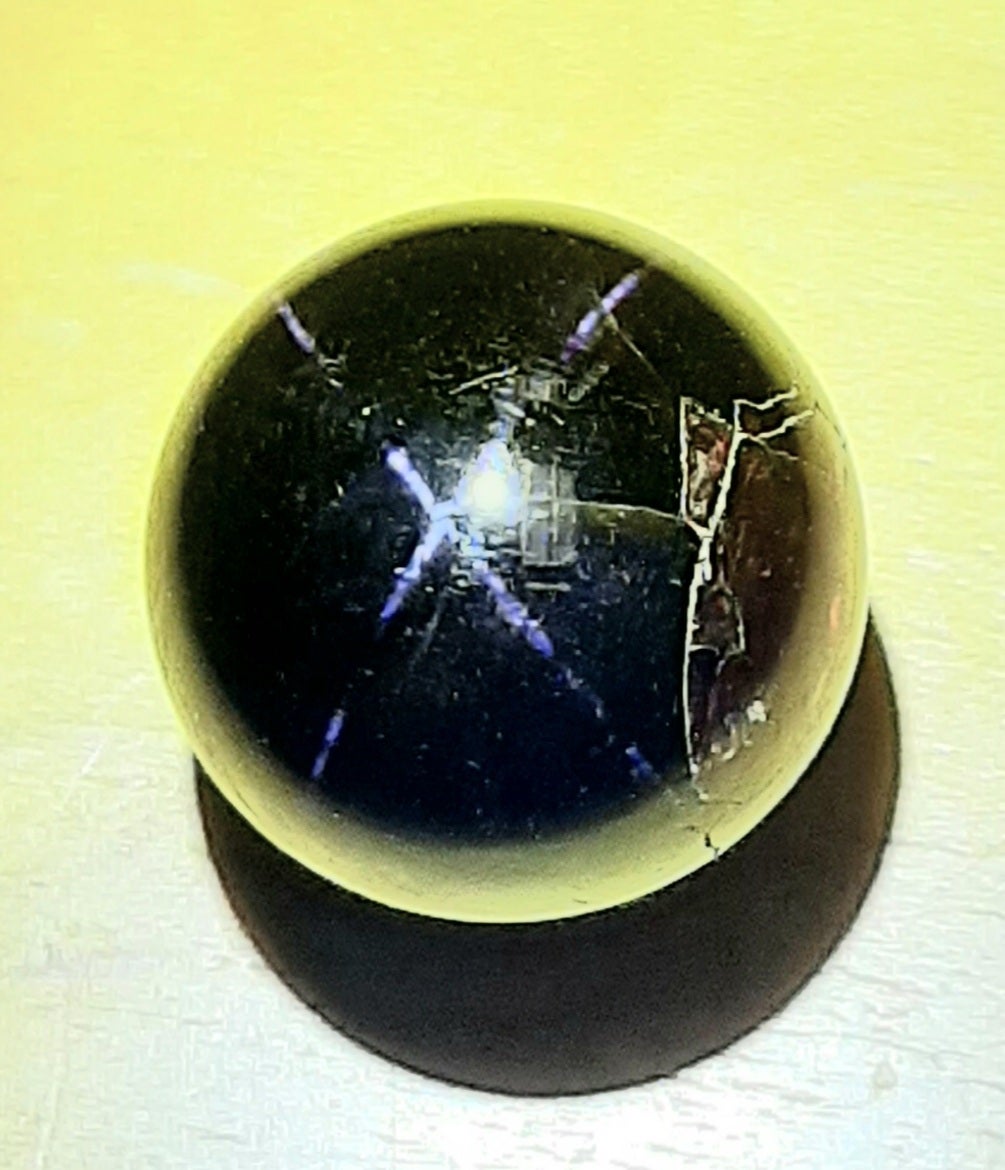 ガーネット　高品質　スフィア　4㎝　137 garnet 天然　スターフラッシュ 4-Ray Idaho Huckleberry Star Garnet Sphere | Huckleberry Star Garnet