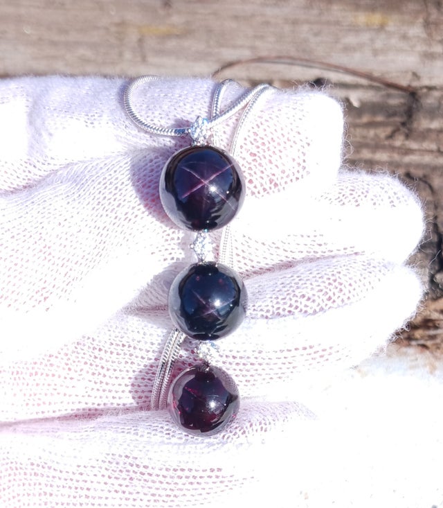 Star garnet jewelry on sale